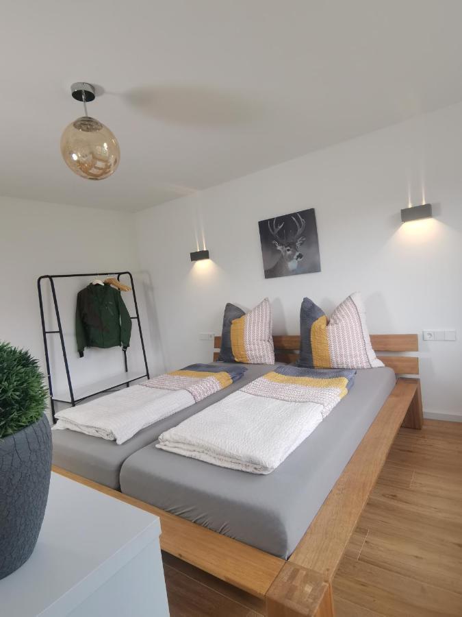Moderne Ferienwohnung Gartenblick Amtzell Extérieur photo